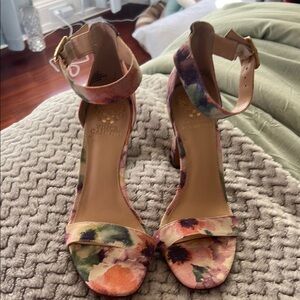 Vince Camuto Women's Floral Heels